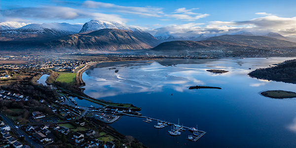 Panoramic Views Photography by Sandy Loch Linnhe